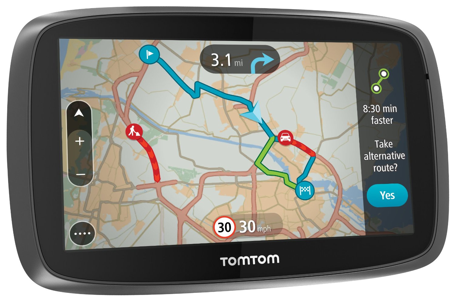 TomTom Go 500 Car Satellite Navigation Review