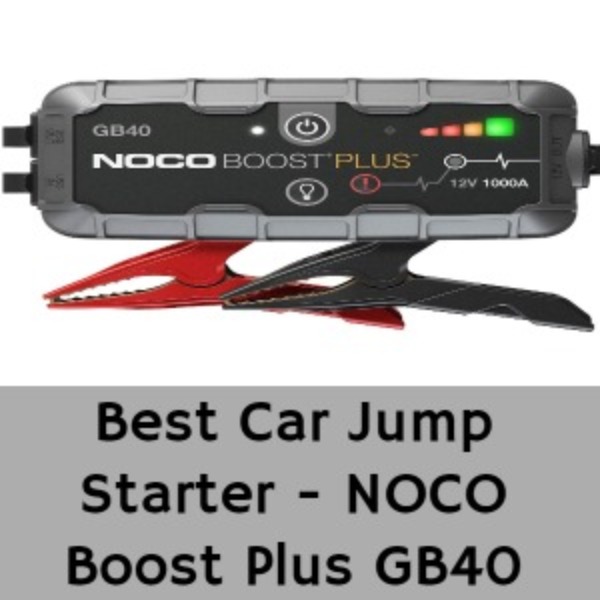 Best Car Jump Starter - NOCO Boost Plus GB40