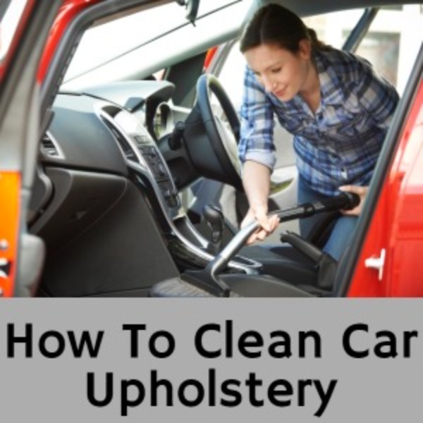 How To Clean Car Upholstery (Including Recommended Products)